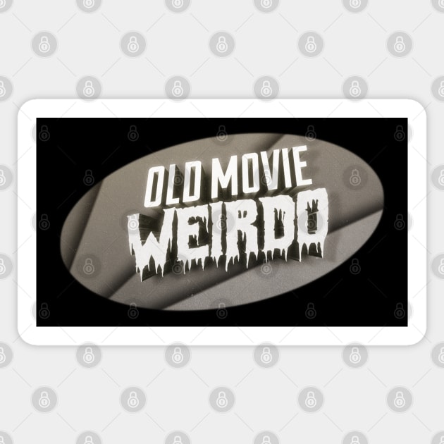 Old Movie Weirdo Sticker by UnlovelyFrankenstein